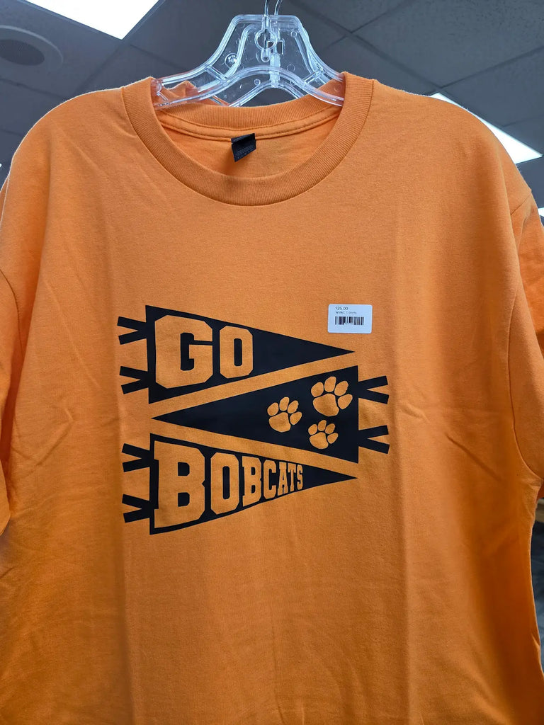T-Shirt Go Bobcat Pennant