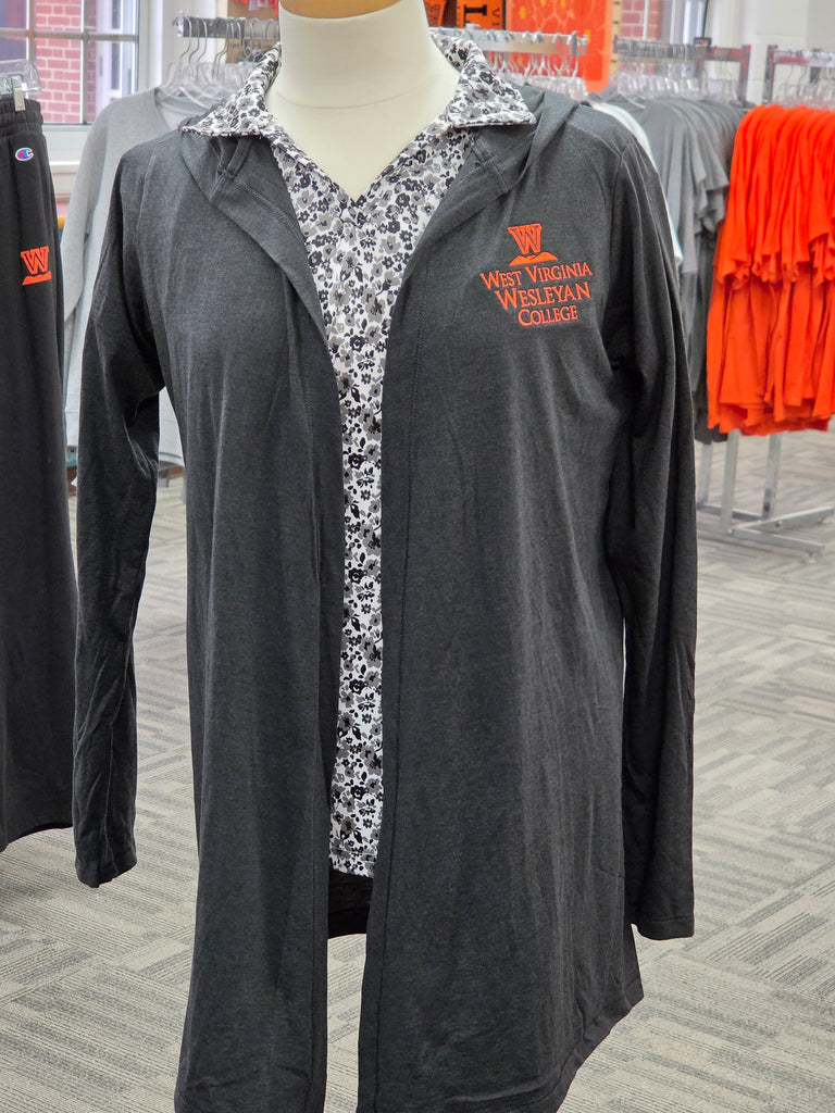 Tri-Blend Hooded Cardigan
