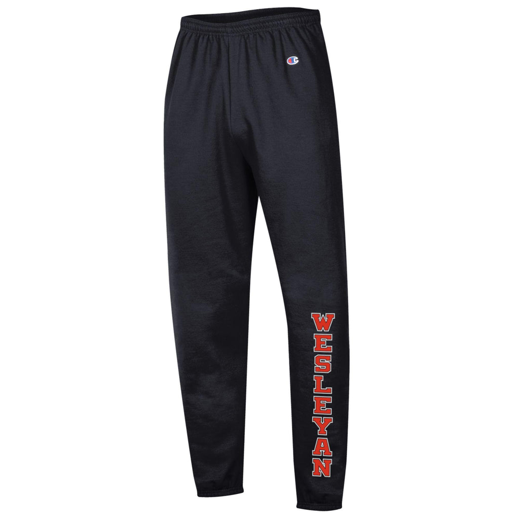 Champion  Black Powerblend Banded Bottom Pant