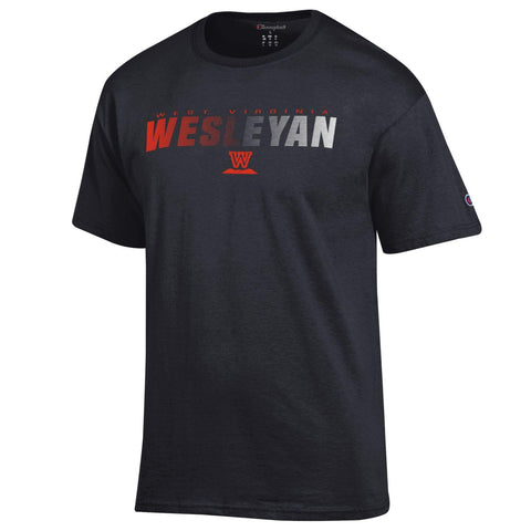 Champion Black Wesleyan T-shirt