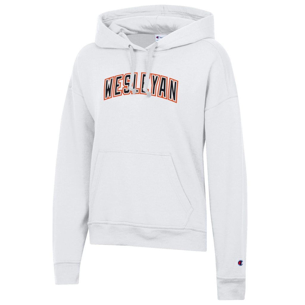 Champion Womens  White Hoodie